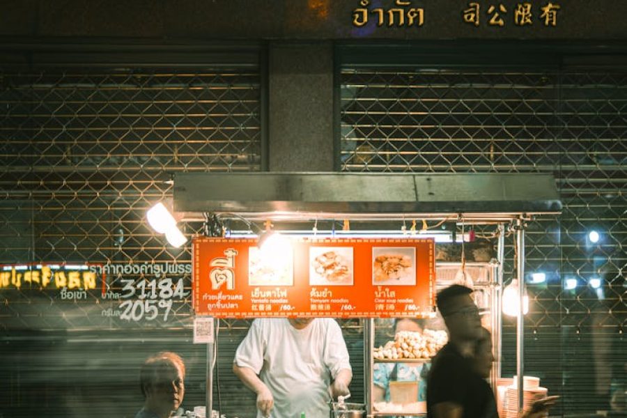 panipuri stall setup